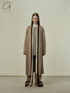 SWAYING 25 Early Spring Profile Knitted Windbreaker Series SW-SW25PS1T11-JHT Camel with Flower SW25PS1T11